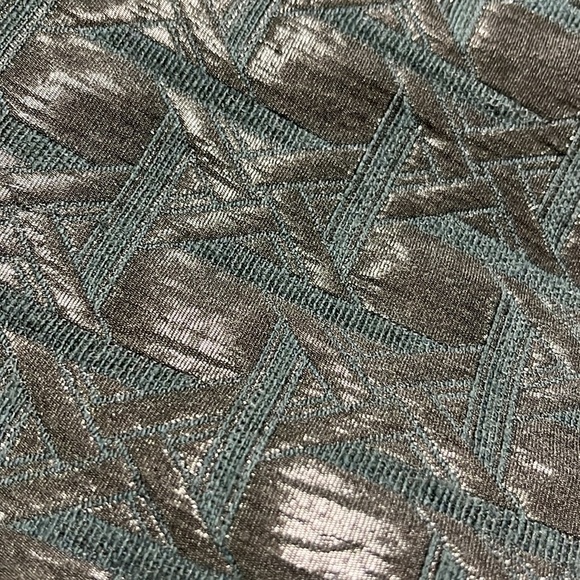 KIRNA ZABETE at TARGET Black Metallic Surplice Front Sleeveless Party Dress 14 - Picture 6 of 16